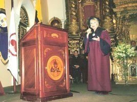 La Visita de la Dra. Alicia Rodr&iacute;guez a Ecuador