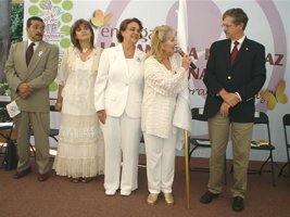 Entrega de la Bandera de la Paz a Guanajuato