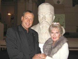 Con Vlad Monastyrskii, San Petersburgo.